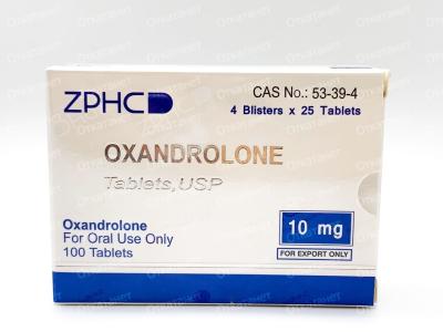 Oxandrolone (100 TAB 10mg/ml) Zphc Оксандролон ZPHC